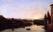 Thomas Cole View of the Arno oil on canvas